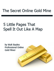 Online Gold Mine. The FREE report showing how to earn online